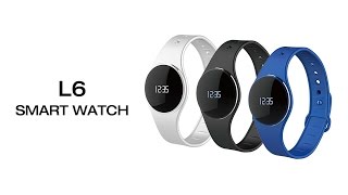L16 Smart Watch Call SMS Reminder with OLED Alarm Pedometer Sleep Calorie Distance Monitor