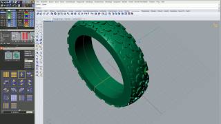 Matrix: Ring Muster verteilen mit Smart Pattern
