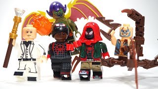 Lego Spider-Man Into the Spider-Verse Unofficial Lego Minifigures