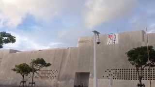 沖縄県立博物館・美術館あたりの風景