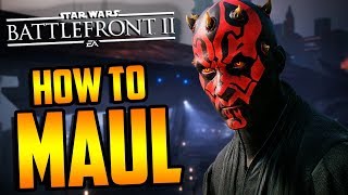 Star Wars Battlefront 2: How to Not Suck - Darth Maul Hero Guide and Review
