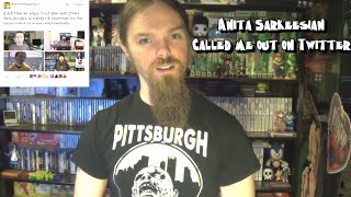 Anita Sarkeesian Called Me Out on Twitter