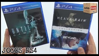 Until Dawn e Heavy Rain + Beyond - PS4