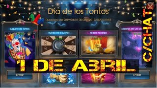 Para mañana 1ro de Abril Legacy of Discord