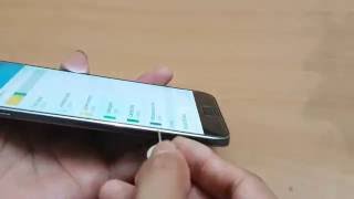 Samsung Galaxy A8 : How to Insert a Micro SD Card? ( 4K Resolution )