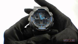 Обзор спортивных часов Casio G-Shock GA-100-1A2ER