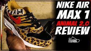 NIKE AIR MAX 1 ATMOS ANIMAL PACK 2.0 REVIEW | NIKE AIR MAX 1 ATMOS SAFARI REVIEW