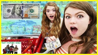 Girls $100 Shopping Challenge!  What Will They Buy? / That YouTub3 Family