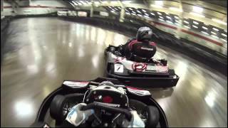 Gosport Teamsport Go-Karting Race 1 17/12/13 (Go Pro Hero 3 indoors Lowlight 1080p 24fps)