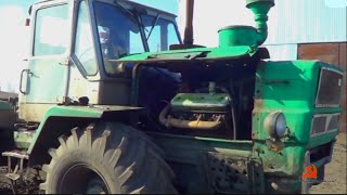 Как заменить масло в КПП трактора Т-150К