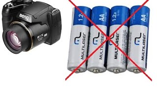 Adaptação direta de camera a pilha