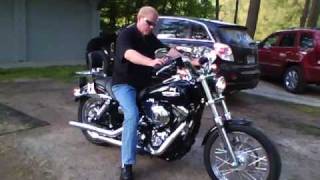 Harley Davidson 2010 FXDC with Vance & Hines Straightshots Slip-Ons