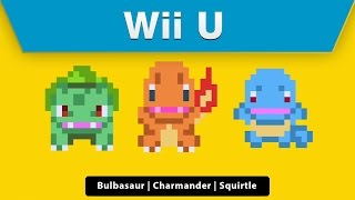 Super Mario Maker – Bulbasaur, Charmander, & Squirtle