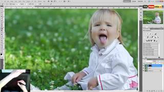 Урок Художественная обработка детской фотографии в Photoshop Уроки Фотошопа