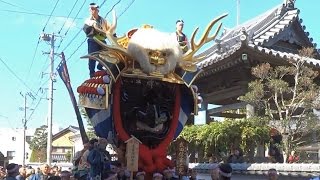 2014年 唐津くんち お旅所神幸 浄泰寺前角