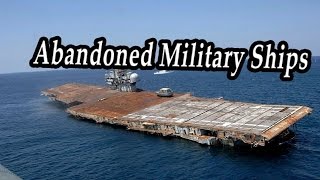 Creepy Abandoned Military Ships. Ghost Haunted Navy Ships Found. Exploring Ships Inside.