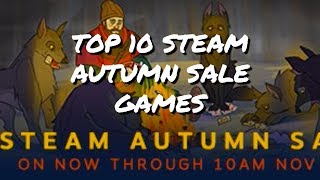 Top 10 Games of Steam Autumn Sale 2017