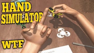 تحميل وتثبيت لعبة Hand Simulator (محاكي اليد) مع الاون لاين مجانا وبدون ستيم !!!