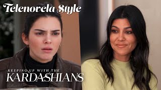Kourtney & Kendall's Catfight Gets Physical | KUWTK Telenovelas | E!