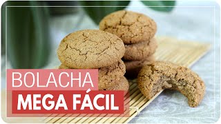 BOLACHA MEGA FÁCIL { sem glúten/sem lactose} | Mamãe Vida Saudável #275