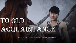 Horizon: Zero Dawn: To Old Acquaintance - Errands Quests