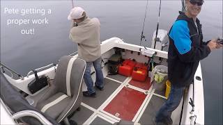 Slow jigging and soft plastic lure fishing for cod and pollack in UK waters June 5th 2016