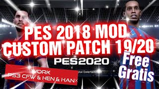 pes 2018 ps3 custom patch season 19/20