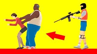 ЧТО ПРОИСХОДИТ? БЕШЕНЫЙ СНАЙПЕР НАЧАЛ ОХОТУ! САМЫЙ БЕЗУМНЫЙ УРОВЕНЬ В ХЭППИ ВИЛС (Happy Wheels)