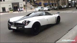 Pagani Huayra Cold Engine Starts Up & Driving on the Road! Arab Owned in Beverly Hills