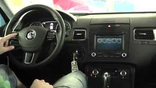 Touareg RCD550 - Современная Навигация на штатный монитор RCD550