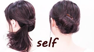 カジュアル感 クリスマスデートや忘年会に女子会 くるりんぱ ヘアスタイル