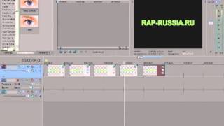 Как сделать мигающий текст или кадр в Sony Vegas