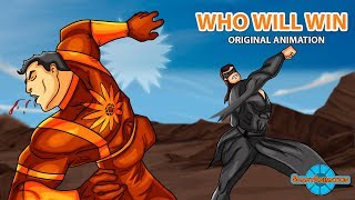 Krrish Vs Shaktimaan Fight [ Who Will Win ] | Original Animation