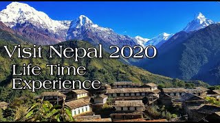 VISITNEPAL2020 | Life time experience | Cinematic
