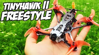 Затюненый вуп - летает БОЖЕСТВЕННО! Новый мелкий ястреб. [Emax Tinyhawk II Freestyle]