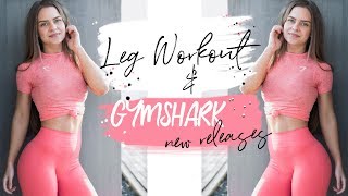 FULL LEG WORKOUT + GYMSHARK (UPCOMING) RELEASES