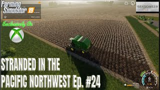 Let's Play Farming Simulator 19 | Stranded in the Pacific Northwest | Ep. 24 | Seasons | Rolepay
