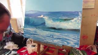 Игорь Сахаров, научиться рисовать маслом морской пейзаж