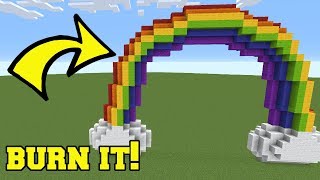 IS THAT A RAINBOW?!? BURN IT!!!
