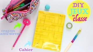 DIY FOURNITURES JEUX ! Comment cacher des jeux en classe ?!⎮Reva ytb