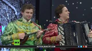 Фольклорный ансамбль «Любо-Мило» на Russia Today.Фольклорный ансамбль Москва.Lubo-Milo.