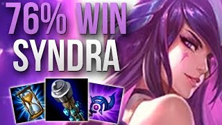 76% WIN RATE SYNDRA IN KOREAN CHALLENGER! | CHALLENGER SYNDRA MID GAMEPLAY | Patch 9.23 S9