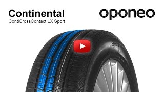 Tyre Continental ContiCrossContact LX Sport ● Summer tyres ● Oponeo™