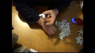 Модульное оригами. Снежинки 3  (3D origami)