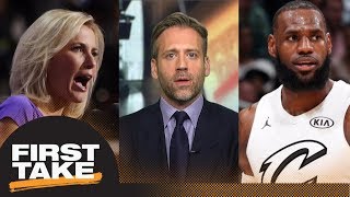 Max on Fox News host criticism of LeBron James: I'm not surprised by it | First Take | ESPN