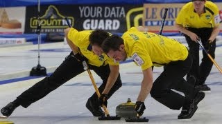 CURLING: Euro Chps 2012 - Men Page 1/2 SWE - CZE
