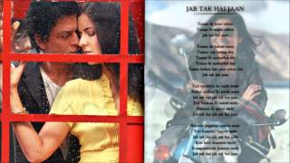 Jab Tak Hai Jaan - Title Song - Jab Tak Hai Jaan ft. Shahrukh Khan & Katrina Kaif Official Song
