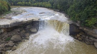 Two huge waterfalls!  Cumberland Falls and Eagle Falls