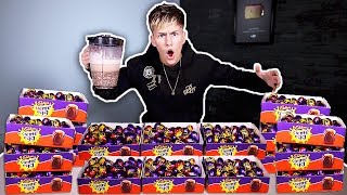 CRAZY CADBURYS CREME EGG MILKSHAKE!!! **TASTES SO GOOD**