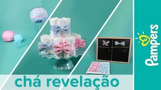Chá de Revelação do Sexo do Bebê | Chá de Bebê da Pampers